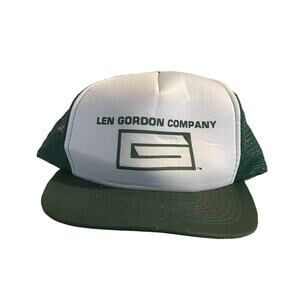 vintage Len Gordon trucker hat